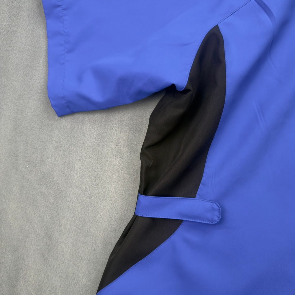 ProQuip Windproof Men Large Blue Golf Jacket Short Sleeve Full Zip - Picture 9 of 10